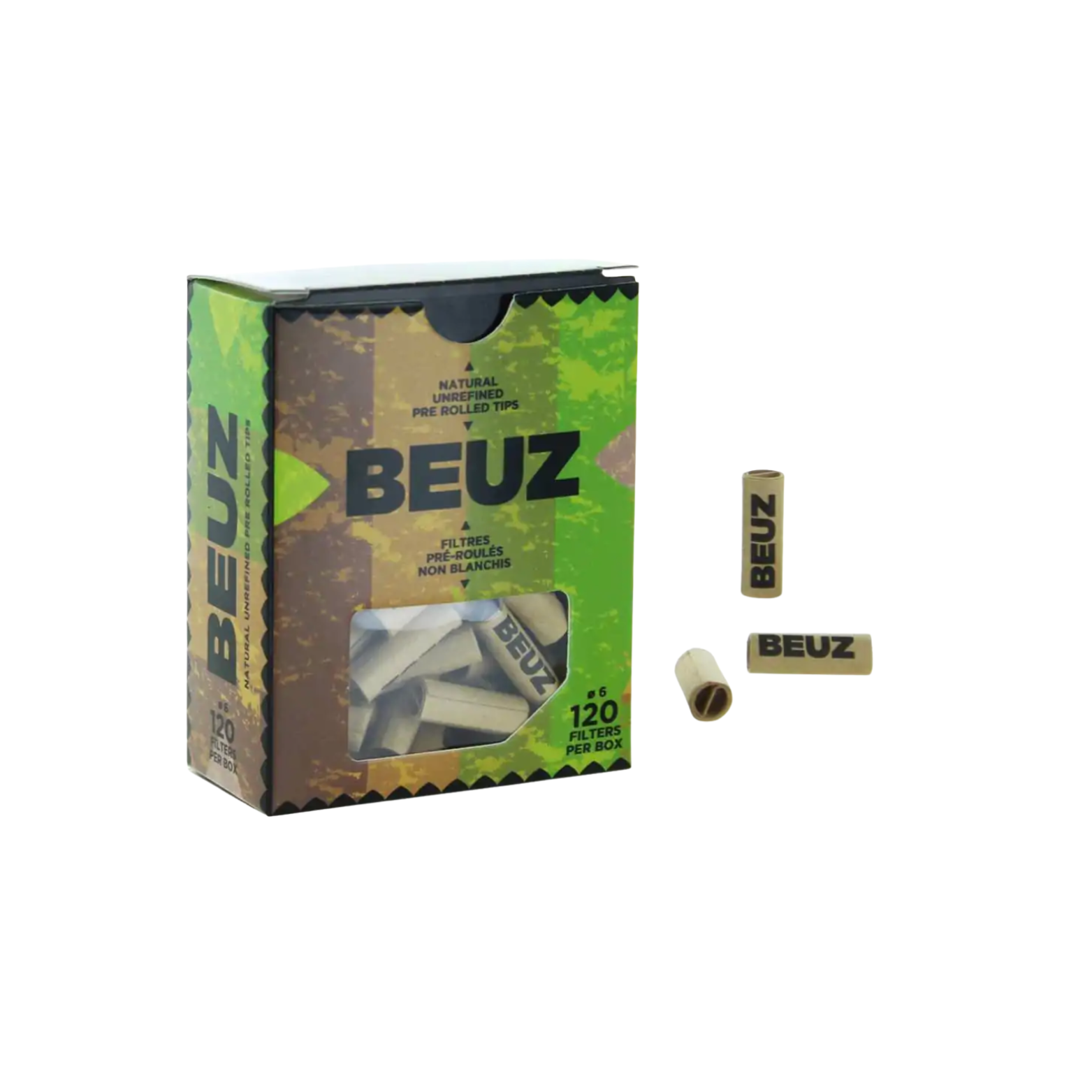 12 Boites de 120 filtres en carton