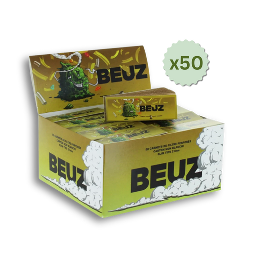 50 carnets de filtres en carton