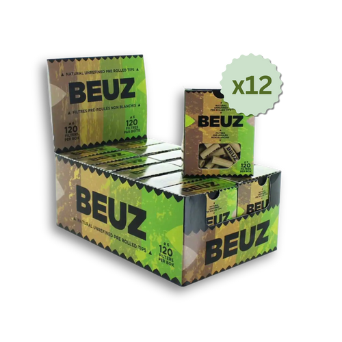12 Boites de 120 filtres en carton